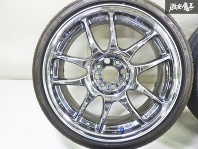 JDM No distortionWORK emotion CR Kai 17x7J +42 PCD100 4-hole wheels4Boo (No Tires) - Image 2