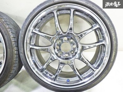 JDM No distortionWORK emotion CR Kai 17x7J +42 PCD100 4-hole wheels4Boo (No Tires) - Image 3