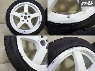 JDM Out of Print ENKEI WRC TARMAC EVO 17x8J +35 PCD114.3 5H Wheel 4Boo (No Tires) - Image 2