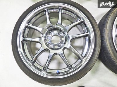 JDM No distortionWORK emotion CR Kai 17x7J +42 PCD100 4-hole wheels4Boo (No Tires) - Image 5