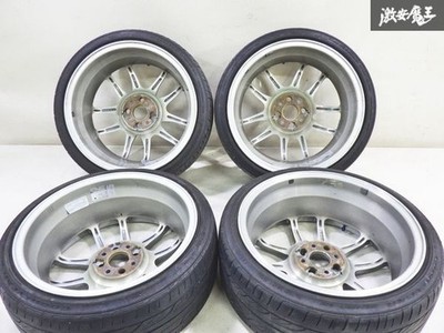 JDM No distortionWORK emotion CR Kai 17x7J +42 PCD100 4-hole wheels4Boo (No Tires) - Image 6