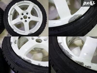 JDM Out of Print ENKEI WRC TARMAC EVO 17x8J +35 PCD114.3 5H Wheel 4Boo (No Tires) - Image 4