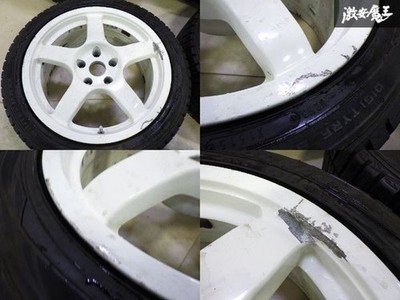 JDM Out of Print ENKEI WRC TARMAC EVO 17x8J +35 PCD114.3 5H Wheel 4Boo (No Tires) - Image 5