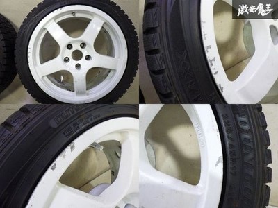 JDM Out of Print ENKEI WRC TARMAC EVO 17x8J +35 PCD114.3 5H Wheel 4Boo (No Tires) - Image 3