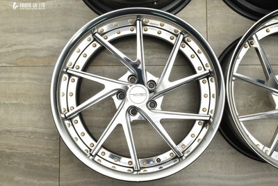 JDM 3-Piece ForgingHyperforged HF-DIC 20in 10J -20 21in 12.5J ±0 PCD12 (No Tires) - Image 2