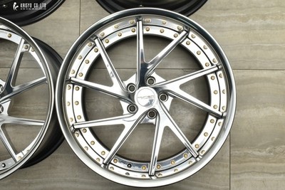 JDM 3-Piece ForgingHyperforged HF-DIC 20in 10J -20 21in 12.5J ±0 PCD12 (No Tires) - Image 3