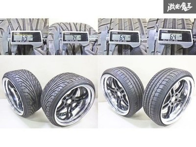 JDM Tires with excellent treadWORK GNOSIS GS2-SR 19x9.0J-1/11J-14 PCD11 (No Tires) - Image 8