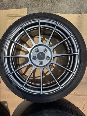 JDM ENKEI NT03RR type SS 18x9J+48 PCD100 5H Tire and Wheel 4-Wheel Set f (No Tires) - Image 5