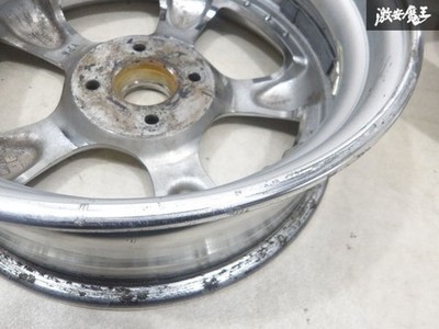 JDM RareWORK VS-KF 15x5.5J +40 PCD100 4H Wheel 4-Wheel Set Chrome Wagon R Mov (No Tires) - Image 9