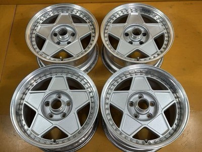 JDM Rare Autostrada Modena 16-inch wheels 8.5j +25 9j +34 offset PCD 1 (No Tires)