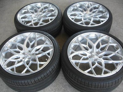 JDM Excellent Condition BC Forged RZ24 214-Wheel Set Mercedes-Benz BMW Audi (No Tires)
