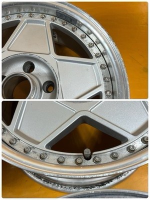 JDM Rare Autostrada Modena 16-inch wheels 8.5j +25 9j +34 offset PCD 1 (No Tires) - Image 7