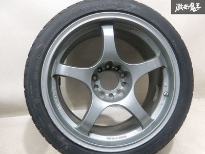 JDM RareDistortion-free A-TECH FINAL SPEED MONOBLOCK 17x9J +27 PCD114.3 (No Tires) - Image 2