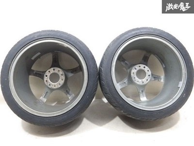 JDM RareDistortion-free A-TECH FINAL SPEED MONOBLOCK 17x9J +27 PCD114.3 (No Tires) - Image 7