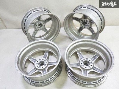 JDM Discontinued Item Rare WORK RYVER 18x8J +45 PCD114.3 5-hole Alumin (No Tires) - Image 6