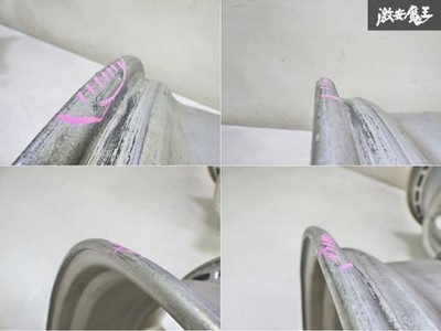 JDM Discontinued Item Rare WORK RYVER 18x8J +45 PCD114.3 5-hole Alumin (No Tires) - Image 9