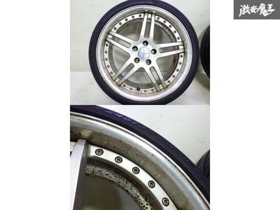 JDM WORK GNOSIS GS5 Wheels 4-Wheel Set 19x9J +48 PCD 112 5H Summer Tires 245 (No Tires) - Image 3