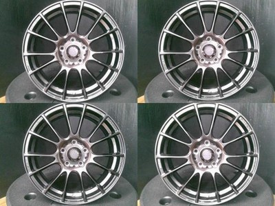 JDM Swift Sports Roadster 4-Wheel Set Used Wedssports SA-72R 17 Summer (No Tires) - Image 5