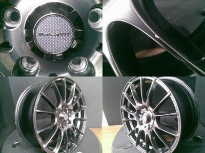 JDM Swift Sports Roadster 4-Wheel Set Used Wedssports SA-72R 17 Summer (No Tires) - Image 7