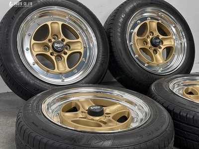 JDM 3-PieceWORK EQUIP 40 15in 6.5J +16 PCD114.3 PROTECH NEWGEN 175/65R (No Tires) - Image 2