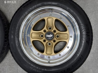 JDM 3-PieceWORK EQUIP 40 15in 6.5J +16 PCD114.3 PROTECH NEWGEN 175/65R (No Tires) - Image 4