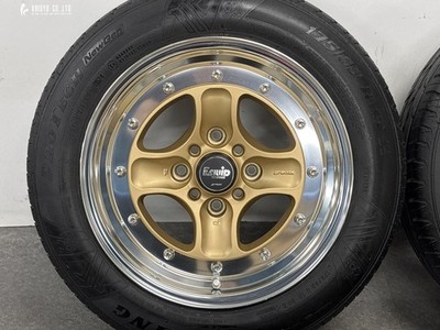 JDM 3-PieceWORK EQUIP 40 15in 6.5J +16 PCD114.3 PROTECH NEWGEN 175/65R (No Tires) - Image 5