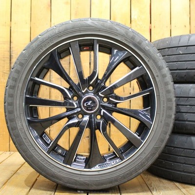 JDM Noah VOXY Premacy Stream Axela etc. weds LeonisVT 17-inch wheels w (No Tires)