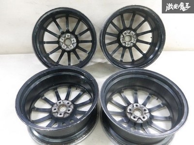 JDM No distortion Subaru genuine STI ENKEI Enkei 18x7.5J +55 PCD100 5H (No Tires) - Image 7