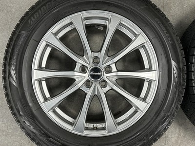 JDM Used Hot Stuff wheel set 4-piece set 17x7.0J +55 PCD 100 225/6 (No Tires) - Image 4