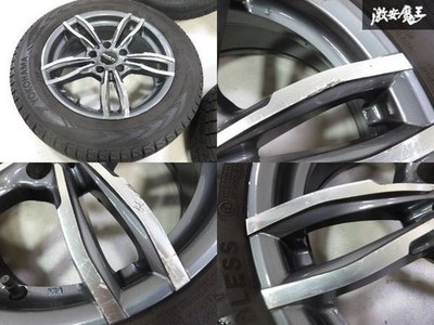 JDM MAK LUFT FF SERIES 17x7.5J +32 PCD120 5-hole wheels 4-Wheel Set Yokohama (No Tires) - Image 5