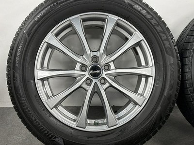 JDM Used Hot Stuff wheel set 4-piece set 17x7.0J +55 PCD 100 225/6 (No Tires) - Image 6
