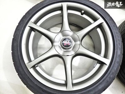 JDM /Cracks Distortion NothingNissan Genuine BNR34 R34 GT-R 18x9J +30 P (No Tires) - Image 5