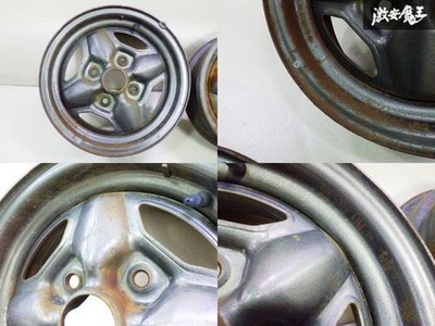 JDM TOYOTA Toyota Genuine TE71 Trueno Levin GT Wheel 13x5J +32 4H PCD11 (No Tires) - Image 2