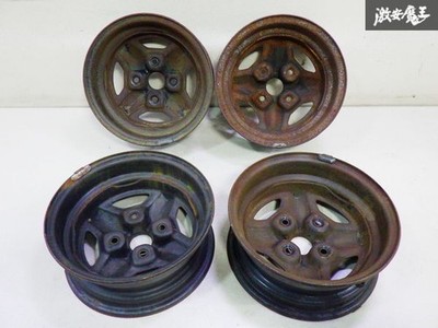 JDM TOYOTA Toyota Genuine TE71 Trueno Levin GT Wheel 13x5J +32 4H PCD11 (No Tires) - Image 7
