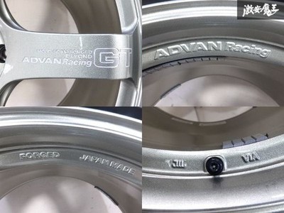 JDM YOKOHAMA ADVAN Racing GT 20x12J +20 PCD 114.3 5-hole Wheel 4-Wheel Set T (No Tires) - Image 6