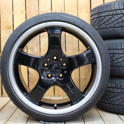 JDM Carlson 1/5 19x8.5J+40 Big Caliper Compatible Continental 235/35R19 (No Tires)