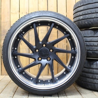 JDM WORK Gnosis CVS 19-inch black wheels 9J+30 / 9.5J+37 custom car wh (No Tires)