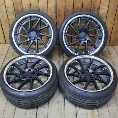 JDM WORK Gnosis CVS 19-inch black wheels 9J+30 / 9.5J+37 custom car wh (No Tires) - Image 2
