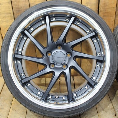 JDM WORK Gnosis CVS 19-inch black wheels 9J+30 / 9.5J+37 custom car wh (No Tires) - Image 3