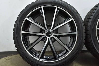 JDM Used Yellow Hat wheel set 4-piece set 18x7.0J +53 PCD 114.3 22 (No Tires) - Image 6