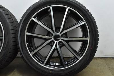 JDM Used Yellow Hat wheel set 4-piece set 18x7.0J +53 PCD 114.3 22 (No Tires) - Image 7