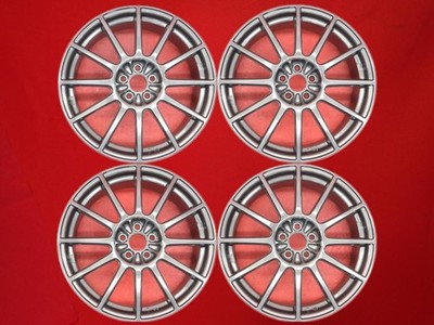 JDM Lightweight STi 12-Wheel Set Spoke Used Aluminum Wheels 4-Wheel Set 7.5J 18 (No Tires)