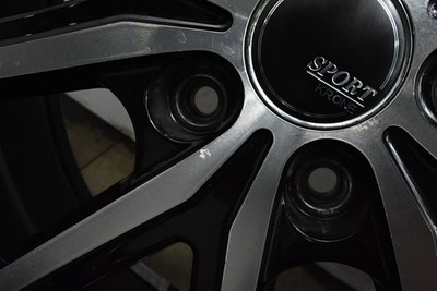 JDM Used Yellow Hat wheel set 4-piece set 18x7.0J +53 PCD 114.3 22 (No Tires) - Image 10