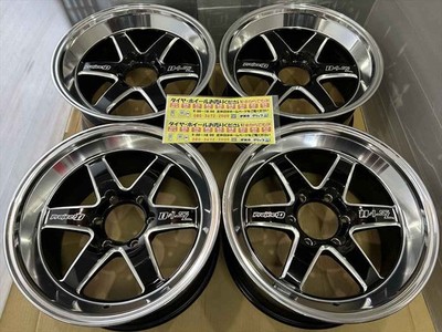 JDM Deep rim Project D D1SL aluminum wheels 18-inch 9.5j +25 offset bl (No Tires)