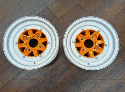 JDM Iwatsuki SSR MKIII 14-inch wheel 2-Wheel Set Mark III classic car 8 (No Tires)