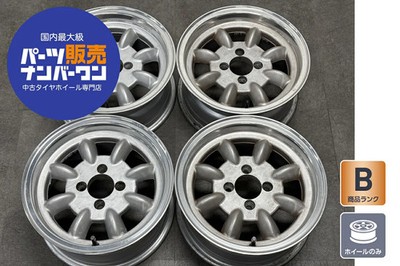 JDM Used aftermarket wheels 4-piece set 13x6.0J +13 PCD 95.25/4 ho (No Tires)