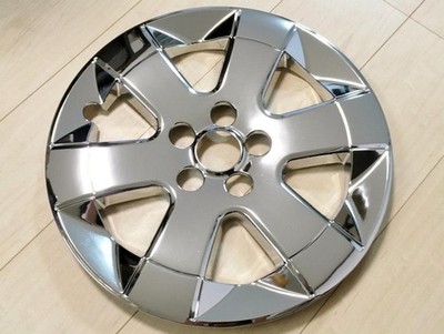 JDM 20 Prius 15 Black Chrome Wheel Caps Set of 4 USDM (No Tires)
