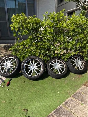 JDM WORK EMOTION 19-inch Aluminum Wheels 4-Wheel Set (No Tires)