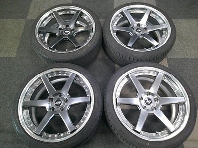 JDM WORK Bachley Bell Zeast BST1 19x9.0J +38 PCD114.3 5H H-disc Middle (No Tires) - Image 2