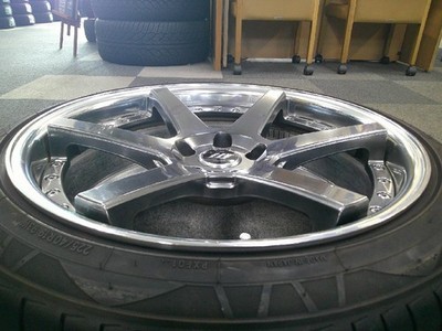 JDM WORK Bachley Bell Zeast BST1 19x9.0J +38 PCD114.3 5H H-disc Middle (No Tires) - Image 3